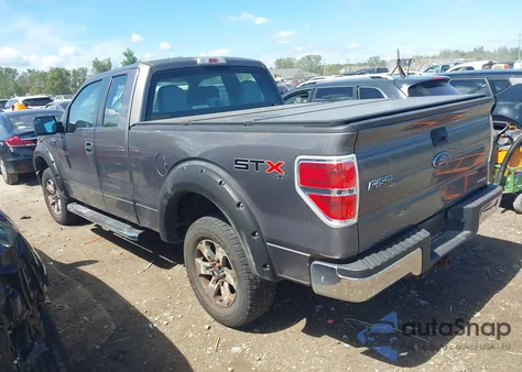 2013 Ford F-150 Stx from USA, damaged, VIN 1FTFX1EF1DKD04506